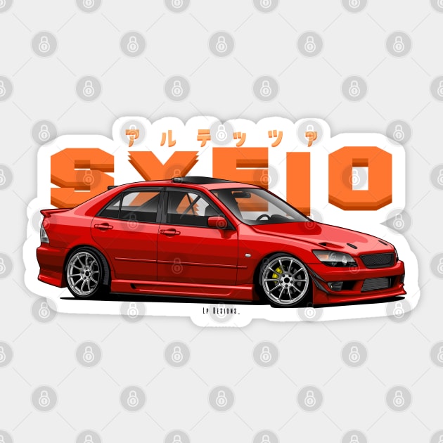 Altezza / Is Sticker by LpDesigns_